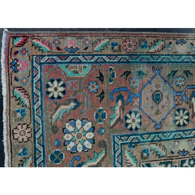 Turkish Vintage Rug 10' x 12'8" #20585 For Sale - Image 4 of 8