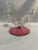1930s Art Deco Double Candle Holders with Cranberry Base For Sale - Image 4 of 4