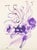 The Hearts That Left Their Purple - Eva Bouzard-Hui, C. 1996 For Sale