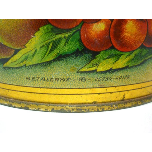 Italian Tin Mustard Box by Dondi Lorenzo, 1930s For Sale - Image 12 of 13