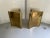 1970s Mastercraft Brass 'Trilobi' Triangular Dining Table or Desk Bases, Circa 1970 For Sale - Image 5 of 16