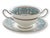 Eight Wedgwood soup coupes and saucers in the iconic Florentine pattern. Crafted from fine white bone china, this set...
