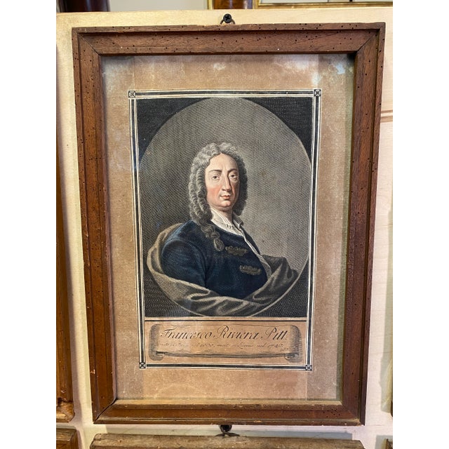 18th Century Carlo Lasinio Hand Coloured Portrait Engravings - Set of 18 For Sale - Image 4 of 12