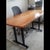 Exceptionally Rare Curly Ambrosia Sugar Maple Desk For Sale In Tampa - Image 6 of 11