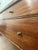 Wood Mid Cent Modern Paul McCobb for Calvin Chest of Drawers With Brass X Stretcher For Sale - Image 7 of 7