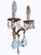 Bronze and Crystal Wall Lamps in the style of King Umberto of Savoy, 1890s, Set of 2 For Sale - Image 5 of 11