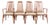 Eva Dining Chairs with Armchairs by Niels Koefoed, 1960s, Set of 8 For Sale