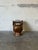 Hammered Copper Firewood Holder With Ceramic Handles Vintage Mid-Century Modern 1960s For Sale In Los Angeles - Image 6 of 11