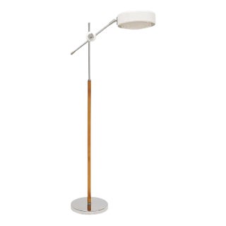 Vintage Mid-Century Swedish Floor Lamp from Atelje Lyktan For Sale