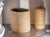 Wood Artifacts Rattan Oval Waste Basket with Metal Liner in Honey Brown - 11" For Sale - Image 7 of 8