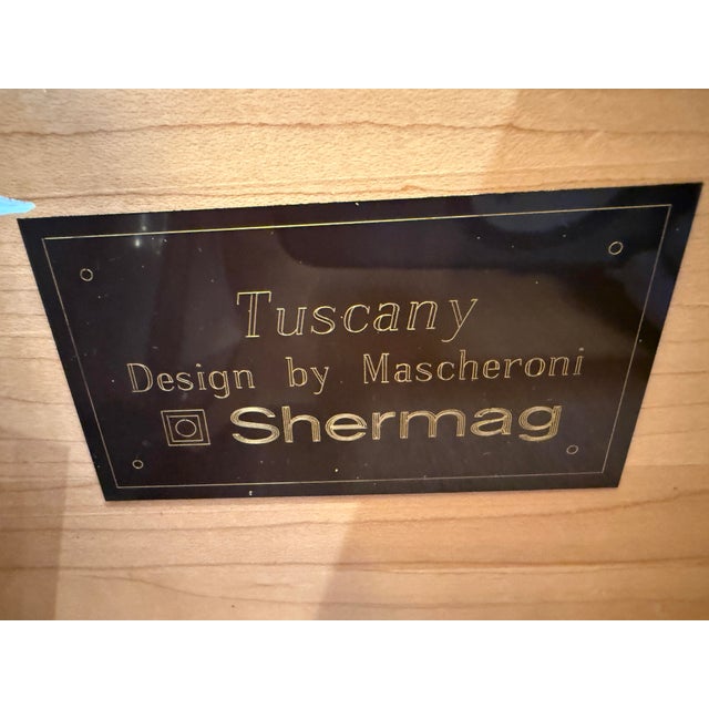 Contemporary John Mascheroni for Shermag Tuscany Six Drawer Dresser For Sale - Image 3 of 12