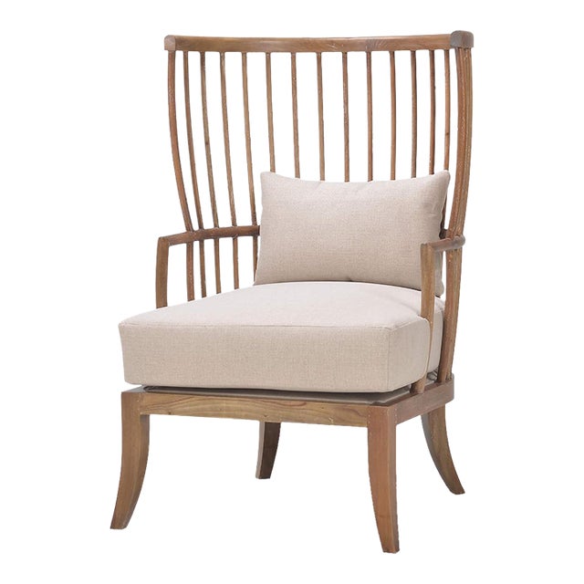 High Back Spindle Armchair - Custom For Sale