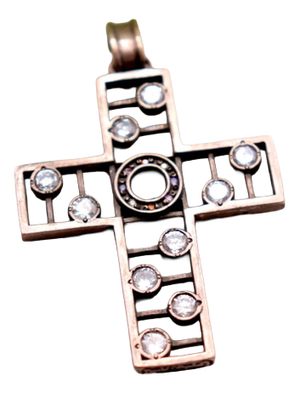 Vintage Silver Cross Pendant