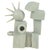 2020s Christina Muff, Cubist Sculpture, 2025, Stoneware For Sale - Image 5 of 5