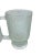 Mid 20th Century Mid Century Vintage Glass Pitcher and Cup Set- a Set of 7 For Sale - Image 5 of 11