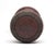 Bronze concentric design doorknobs with a dark antique patina. The manufacturer and date of creation is unknown. Priced as...