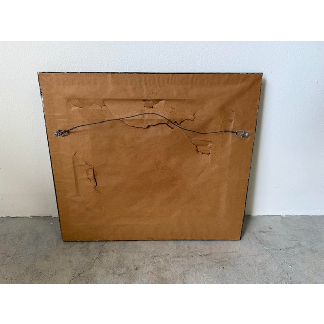 1980's Vintage Floral Still Life Oil Painting on Masonite Board - Framed For Sale - Image 11 of 11