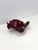 1960s Large Red Sommerso Murano Glass Shell Bowl attributed to Alfredo Barbini, 1960s For Sale - Image 5 of 12