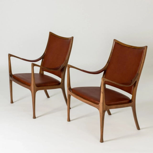 Set of Lounge Chairs by Hans Asplund, 1955 For Sale - Image 13 of 13