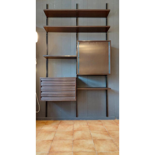 Mid-Century Modern E22 Bookshelf by Osvaldo Borsani for Tecno, 1960s For Sale - Image 3 of 18
