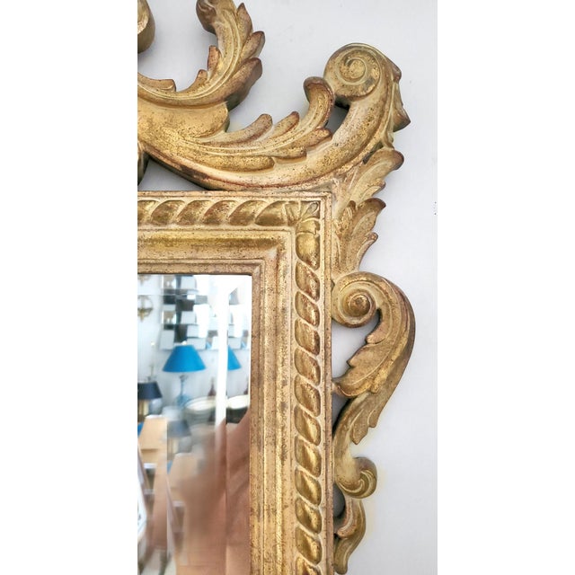 Gold Beveled Wall Mirror 1998 For Sale - Image 8 of 13