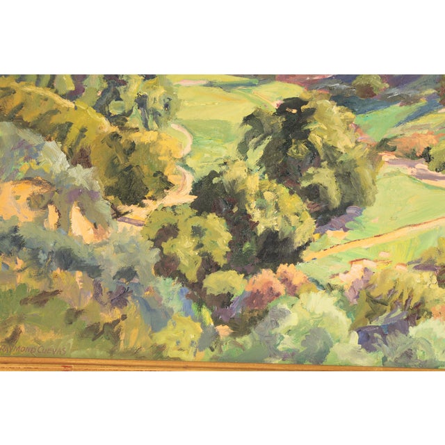 California Landscape Painting by Raymond Cuevas (1932-2020) For Sale - Image 9 of 12