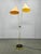 Mid-Century Japanese Style Brass Floor Lamp, 1960s For Sale - Image 3 of 16