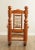 Antique Rustic Adirondack Style Large Pine Rocker For Sale - Image 4 of 13