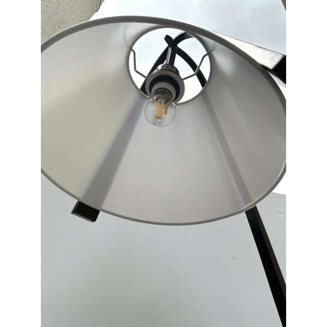 Modern Currey & Co Frey Black Floor Lamp For Sale - Image 3 of 8