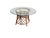 Ficks Reed Dining or Center Table For Sale - Image 9 of 15
