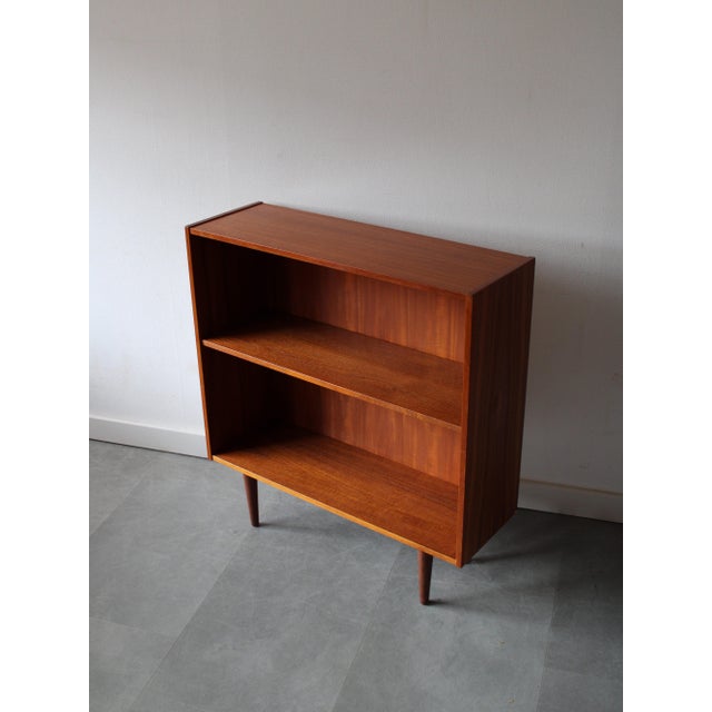 1960s Vintage Danish Bookcase in Teak, 1960s For Sale - Image 5 of 8