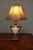 1970s Vintage Petite Polished Alabaster French Style Accent Lamp For Sale - Image 5 of 7