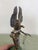 Late 20th Century Owl Kachina Sculpture by Gaspar Camps in Sterling Silver & Turquoise For Sale - Image 4 of 9