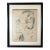 Early 20th Century Gustav Mahler Graphite Drawing by Benedikt Fred Dolbin, Framed For Sale