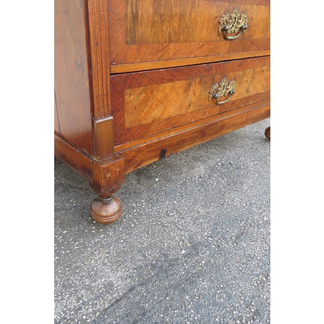 Early 1800s Burlwood Low Dresser 6231 For Sale - Image 13 of 18