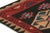 1950s Vintage Persian Kilim in Red & Black With Colorful Medallion Patterns by Rug & Kilim For Sale - Image 5 of 7