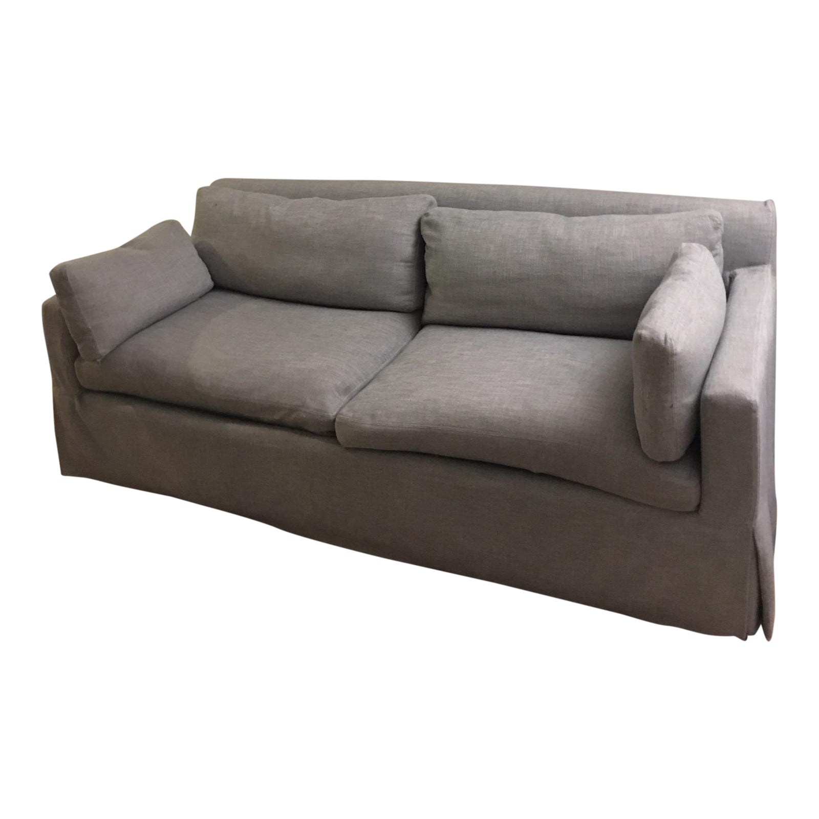 Restoration Hardware Belgian Track Arm Sofa