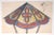Ceiling Light'' is an original watercolor drawing on ivory-colorated paper by realized in 1880ca. by Anonymous Artist of...