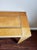 Wood Italian Modern Gabriella Crespi Attributed Blonde Console Table For Sale - Image 7 of 11