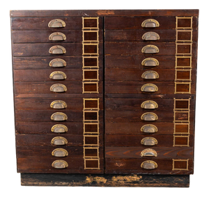 Vintage Engineers Drawer Unit, 1950s