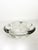 A crystal trinket tray signed Daum, France, circa 1970, of remarkable quality and substantial weight, attesting to the use...