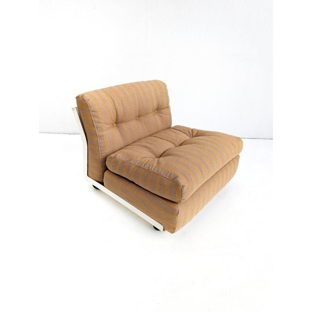 Brown Early Edition Amanta Lounge Chair by Mario Bellini for C&B Italia, 1960s For Sale - Image 8 of 8