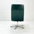 Animal Skin Mid-Century Dark Green Leather Lounge Chair, 1980s For Sale - Image 7 of 11