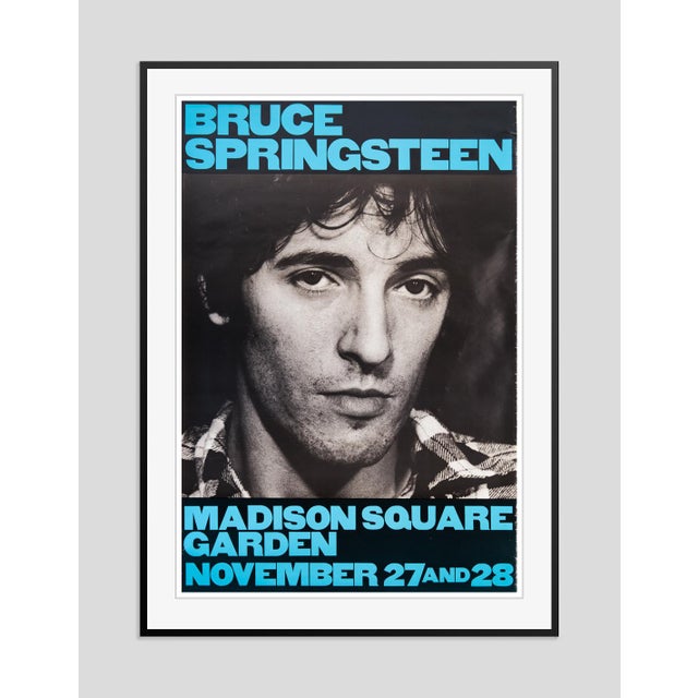 Modern 1980s Bruce Springsteen Vintage the River Tour Poster 1980 For Sale - Image 3 of 3
