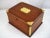 Brass Antique Lillian Brass & Wood Box For Sale - Image 8 of 8