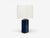 Désirée Stentøj, Blue Glazed Stoneware, Large Table Lamp, Denmark, 1970s For Sale - Image 4 of 12
