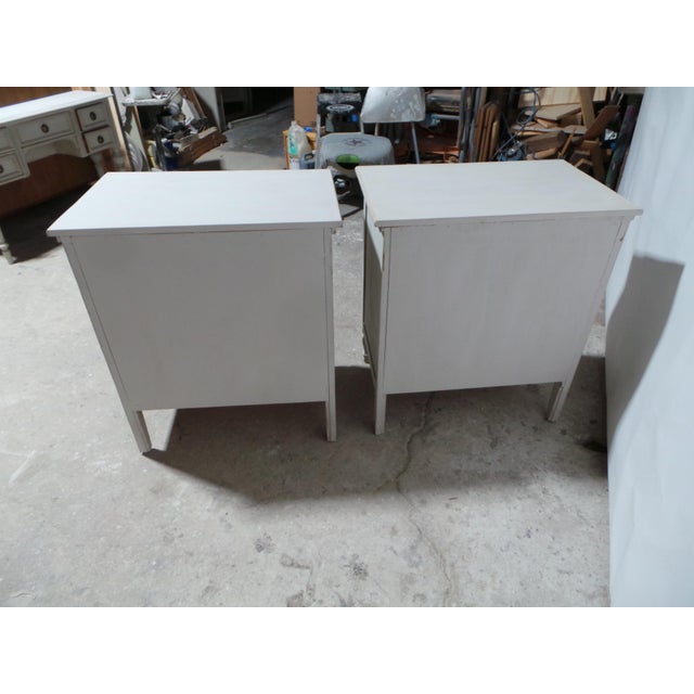 Gustavian Style 3 Drawer Chest of Drawers For Sale In Miami - Image 6 of 14