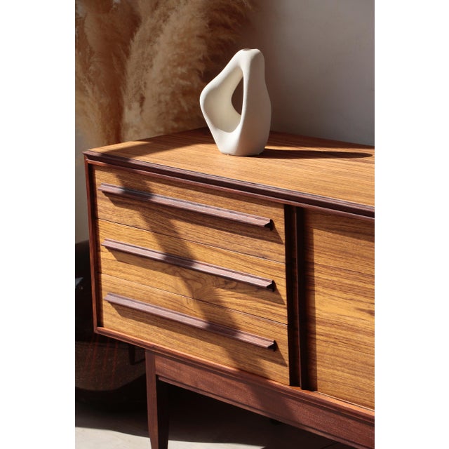 Mid-Century Modern Vintage Scandinavian Teak Sideboard from White & Newton, 1960s For Sale - Image 3 of 18