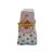 Late 20th Century Porcelain Miniature Floral Purse Trinket Box For Sale - Image 4 of 6