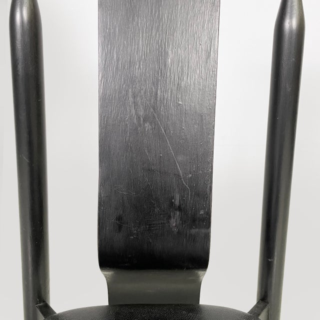 Mid-Century Modern Italian Black Lierna Chairs attributed to Achille Castiglioni for Gavina, 1960s, Set of 2 For Sale - Image 13 of 18